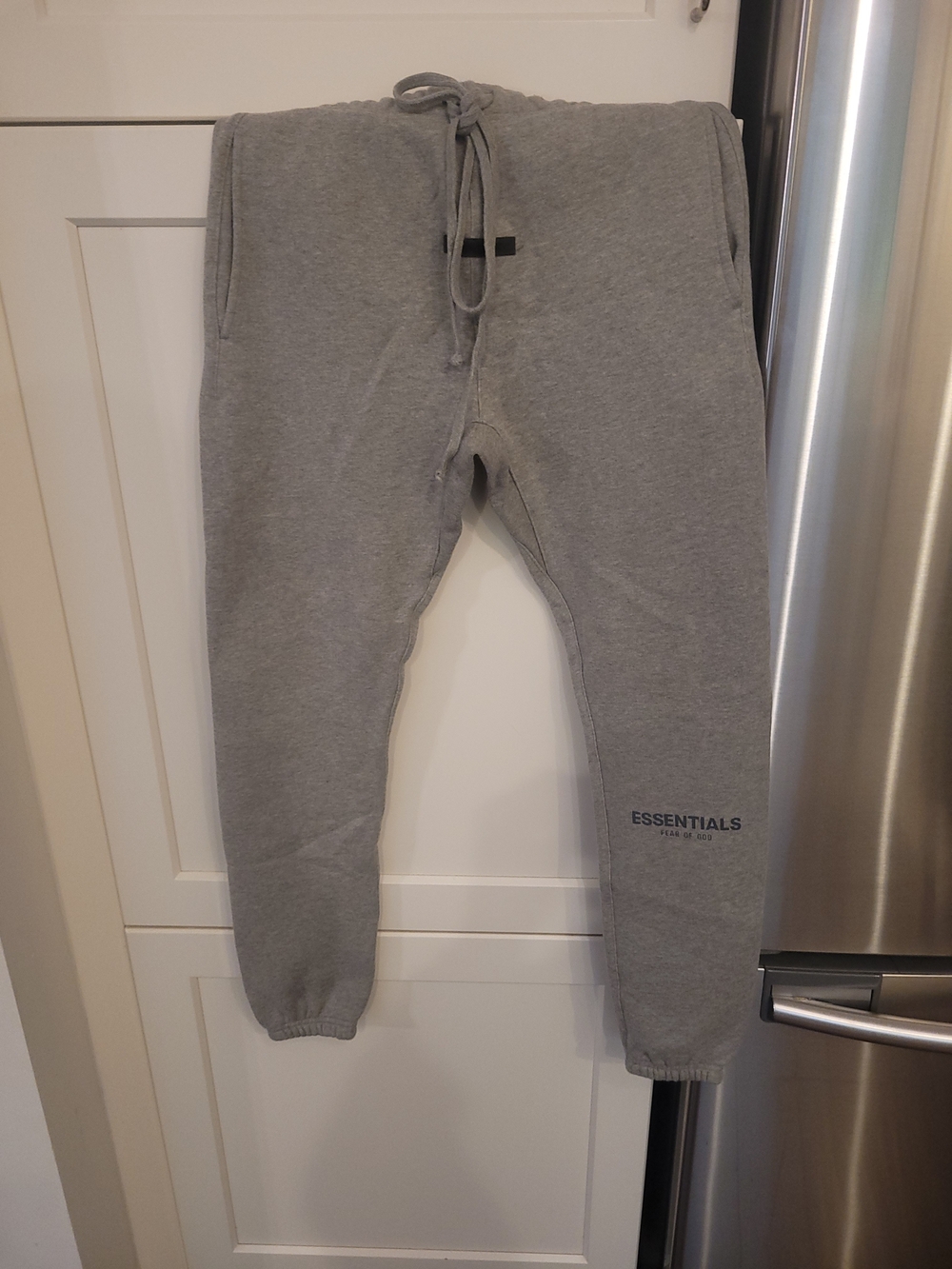 Essentials Men's Heather Grey Jogger Sweatpants